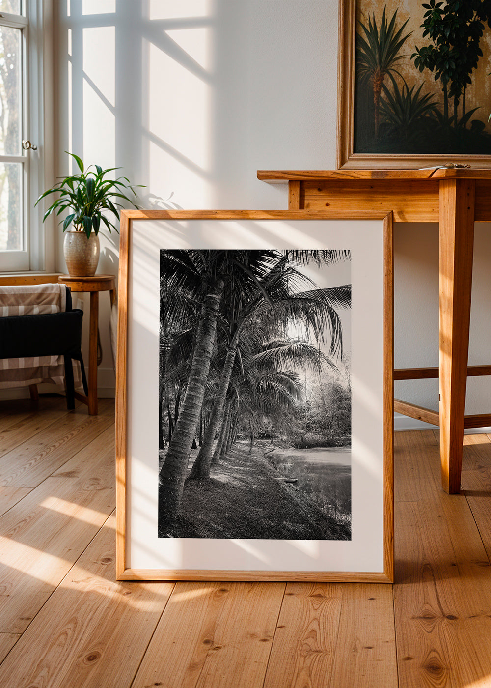 Vertikalt palmlandskap fotografi