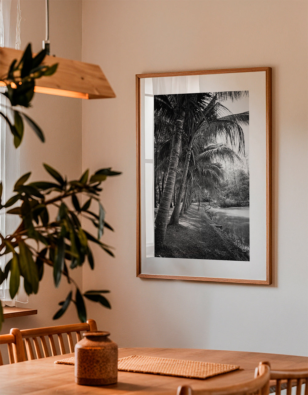 Vertikalt palmlandskap fotografi