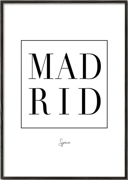 Stadskonst Madrid serif typografi