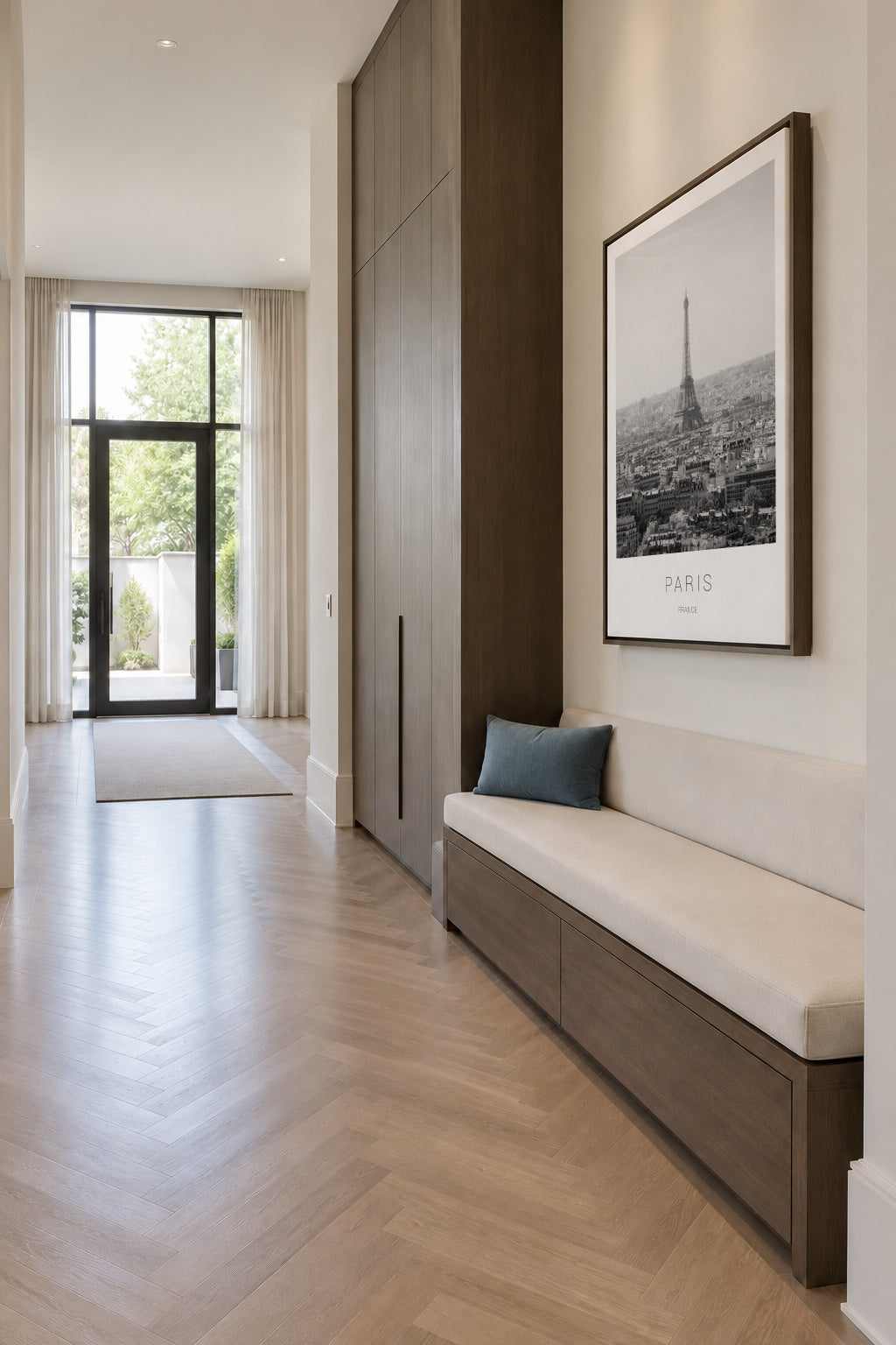Paris - Framed canvas in an interior