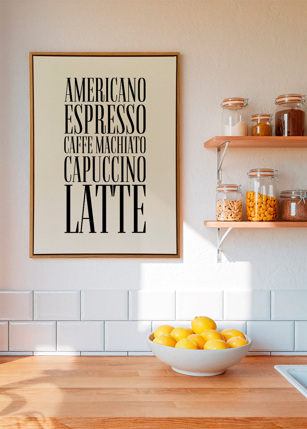 Kökskonst Kaffesorter poster