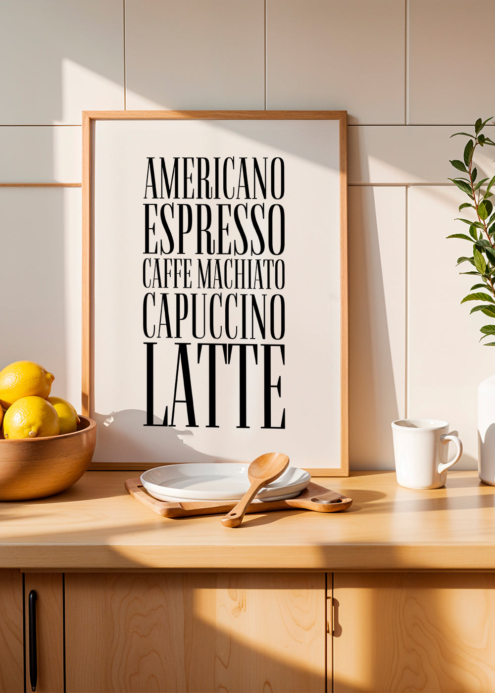 Kökskonst Kaffesorter poster