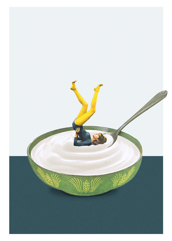 Kökskonst: yoga i yoghurt