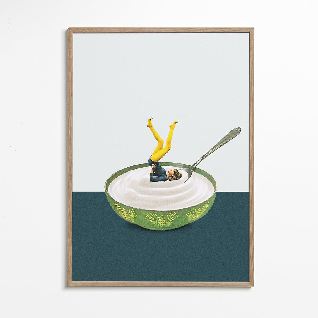 Kökskonst: yoga i yoghurt