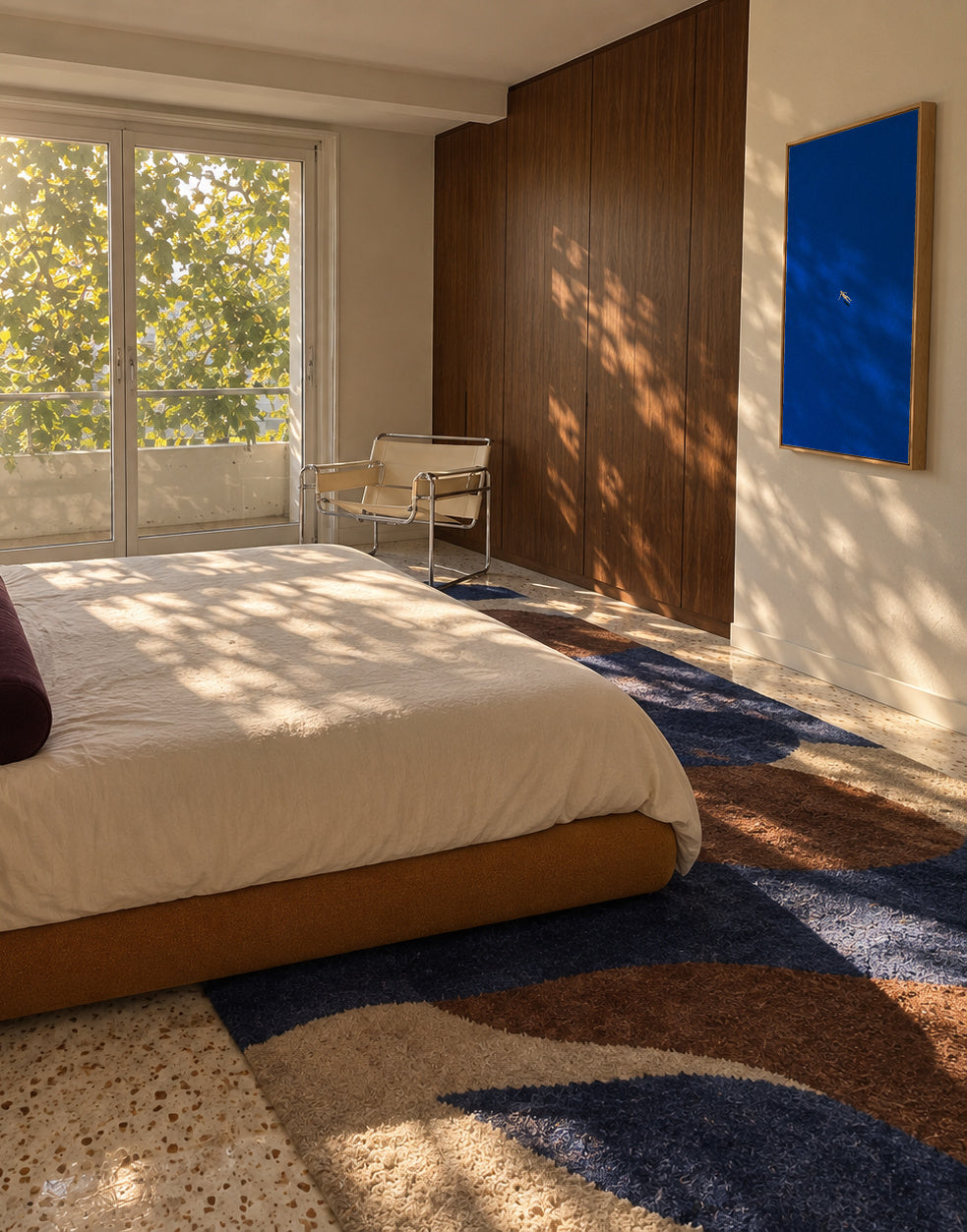 No stress - Framed canvas in an interior