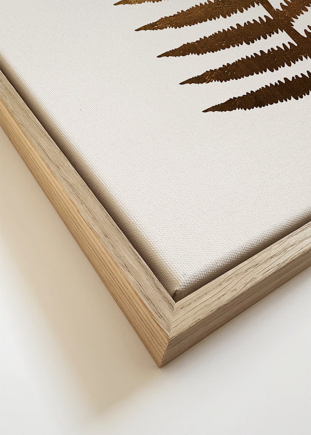 Botanisk poster gyllene blad