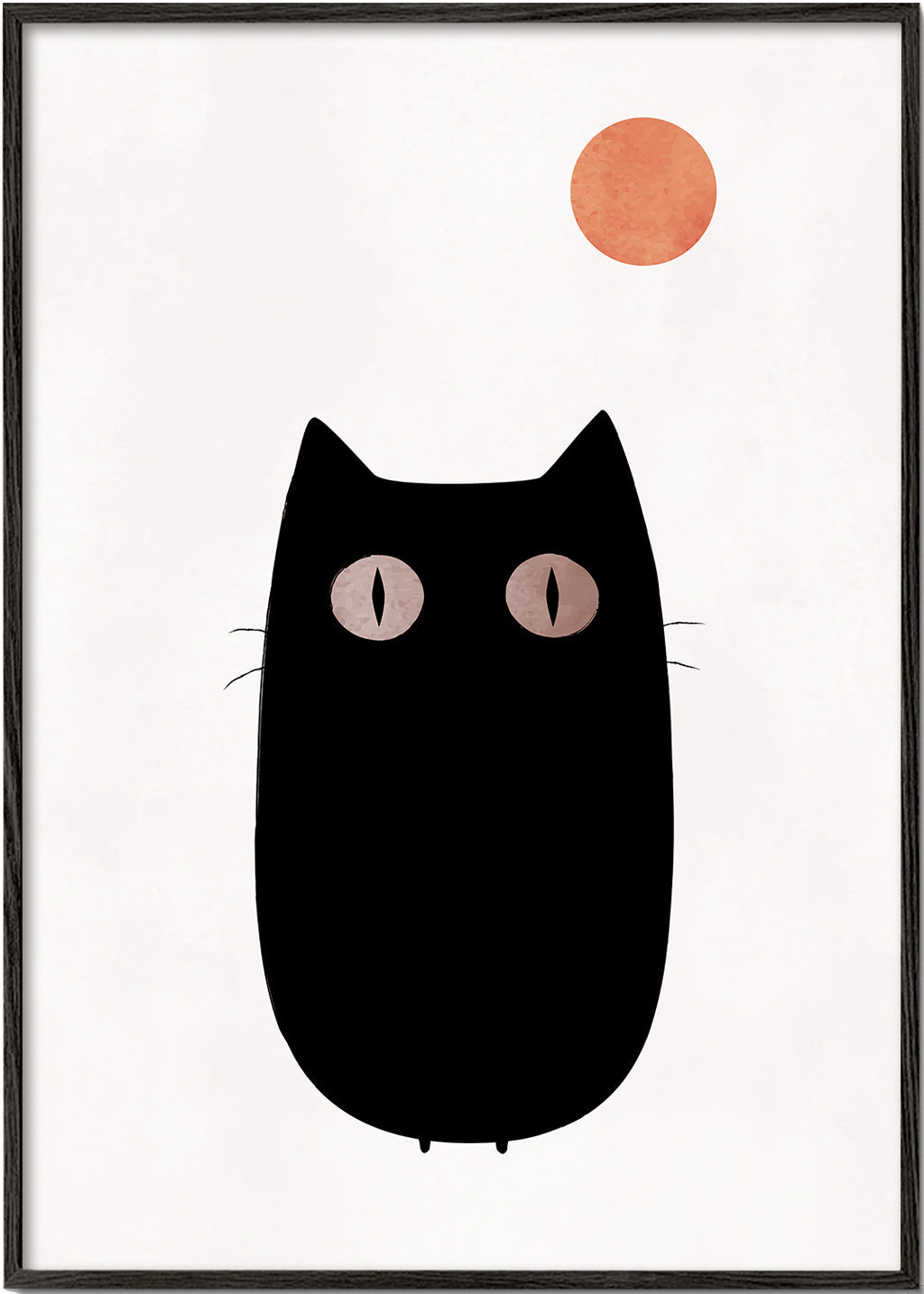 Minimalistisk katt