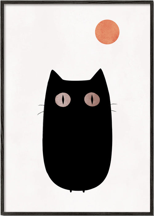Minimalistisk katt