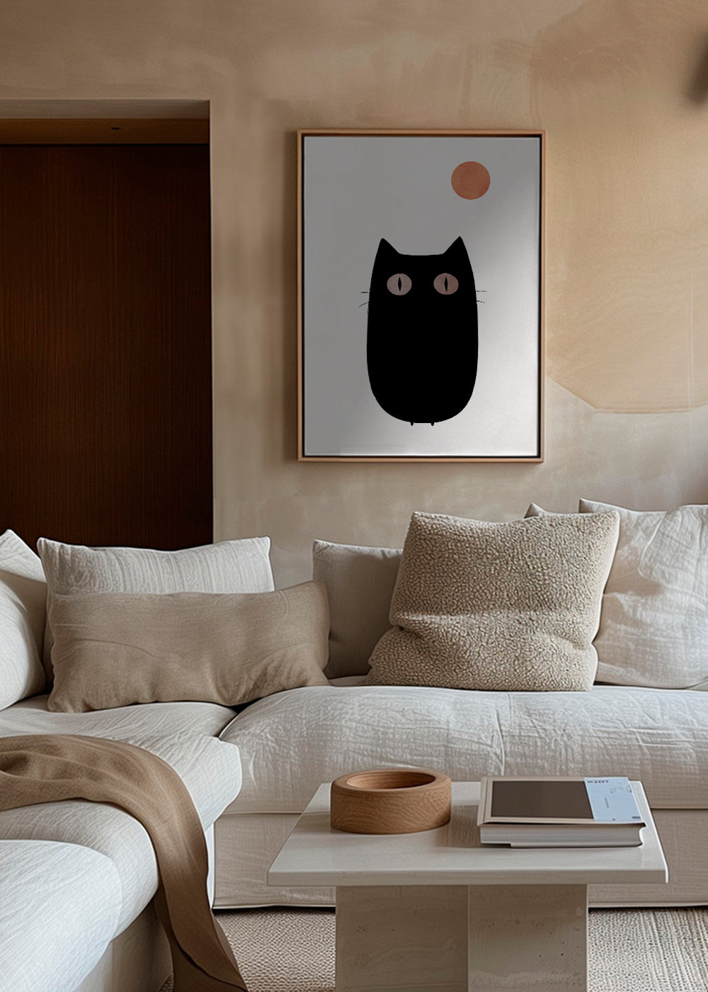 Minimalistisk katt