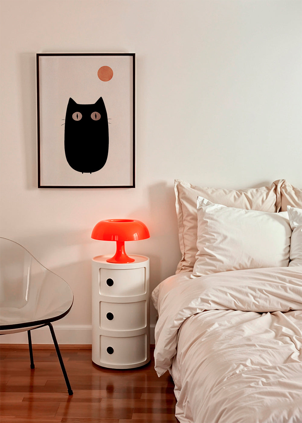Minimalistisk katt