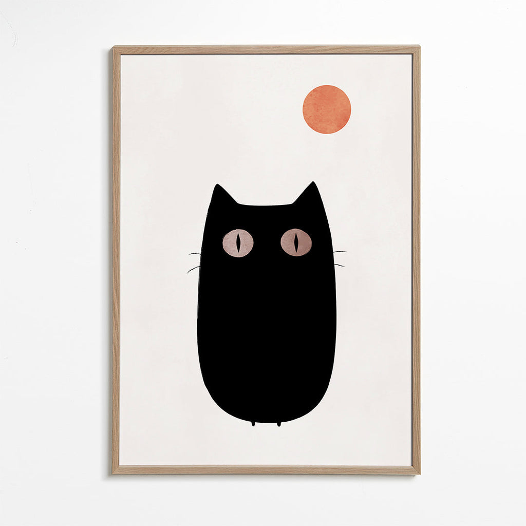 Minimalistisk katt