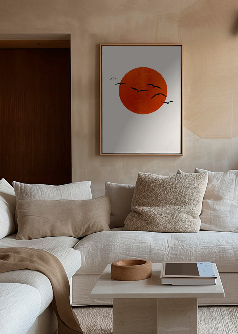 Minimalistisk solposters