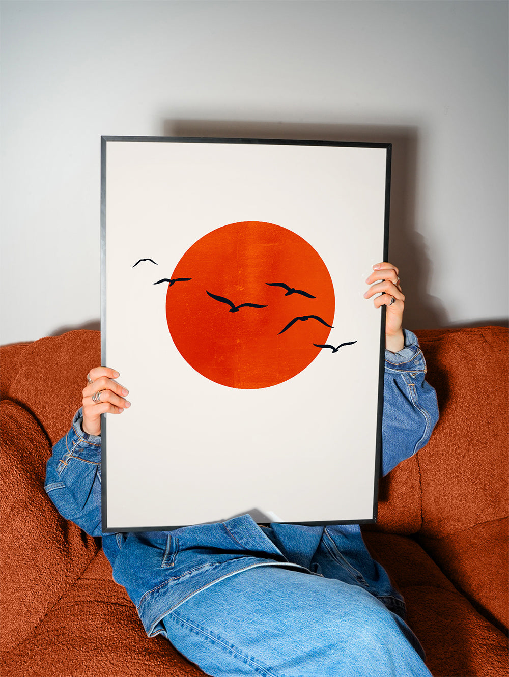 Minimalistisk solposters