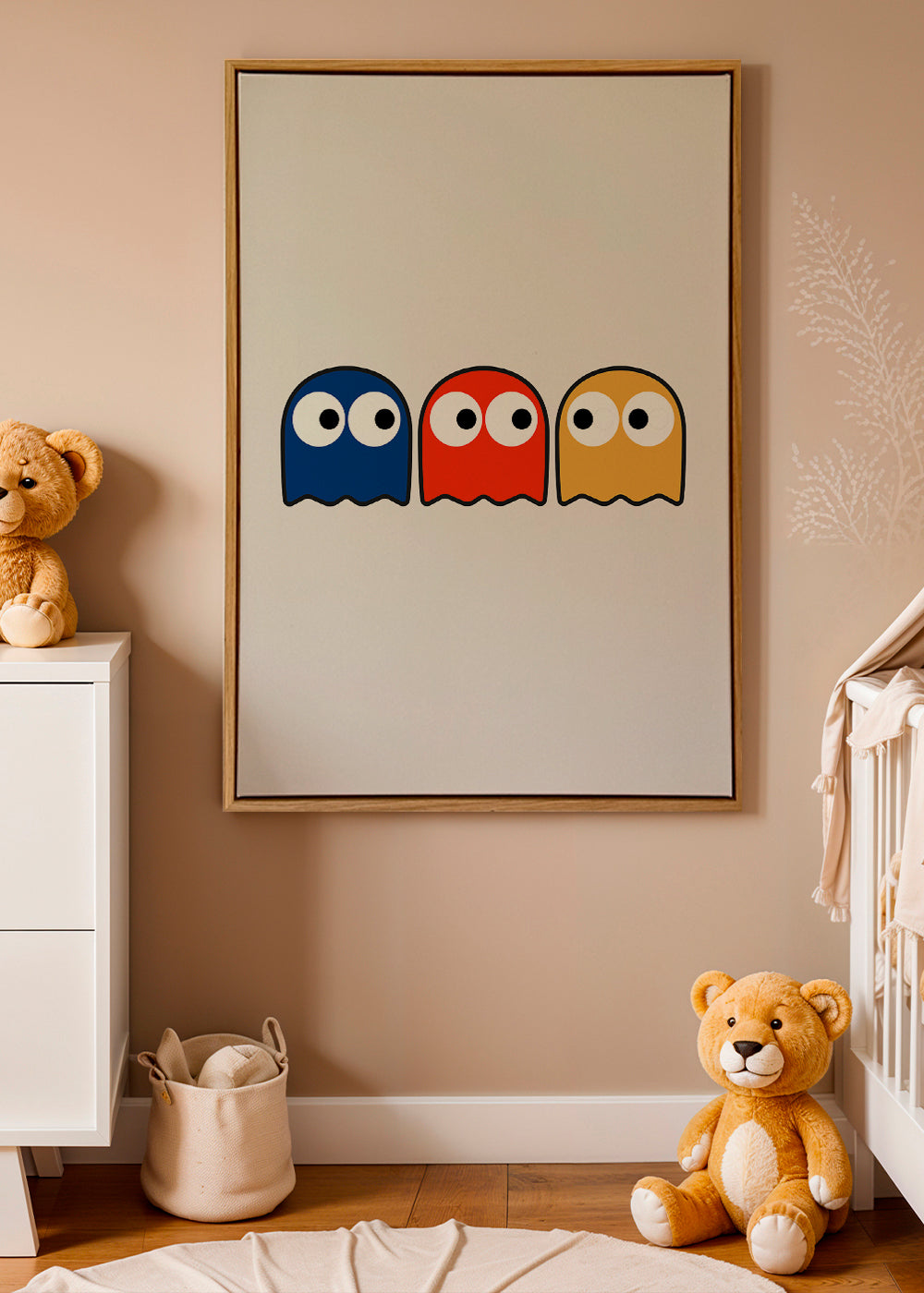 Barnposter med RGB-spöken