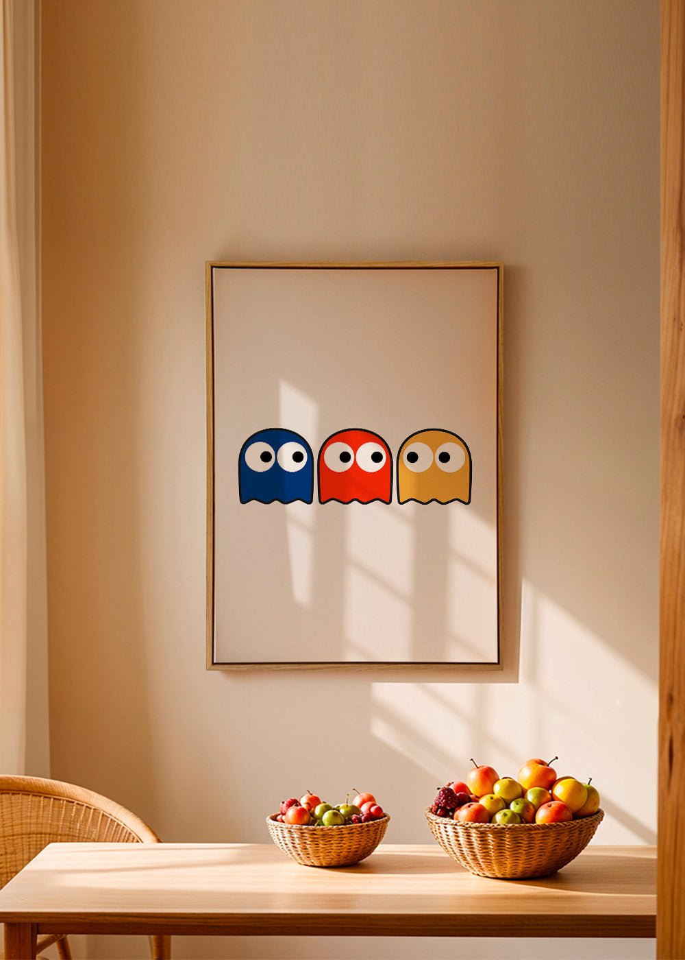 Barnposter med RGB-spöken
