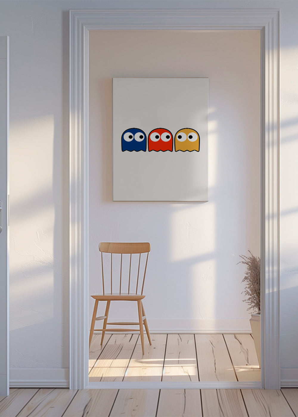 Barnposter med RGB-spöken