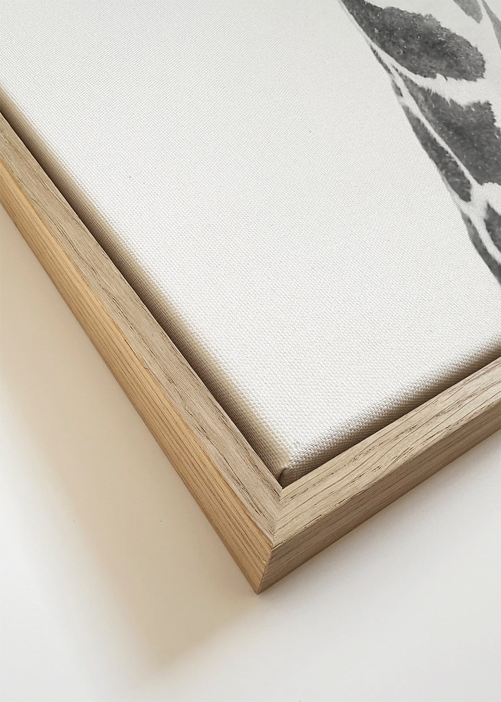 Giraff svartvit poster
