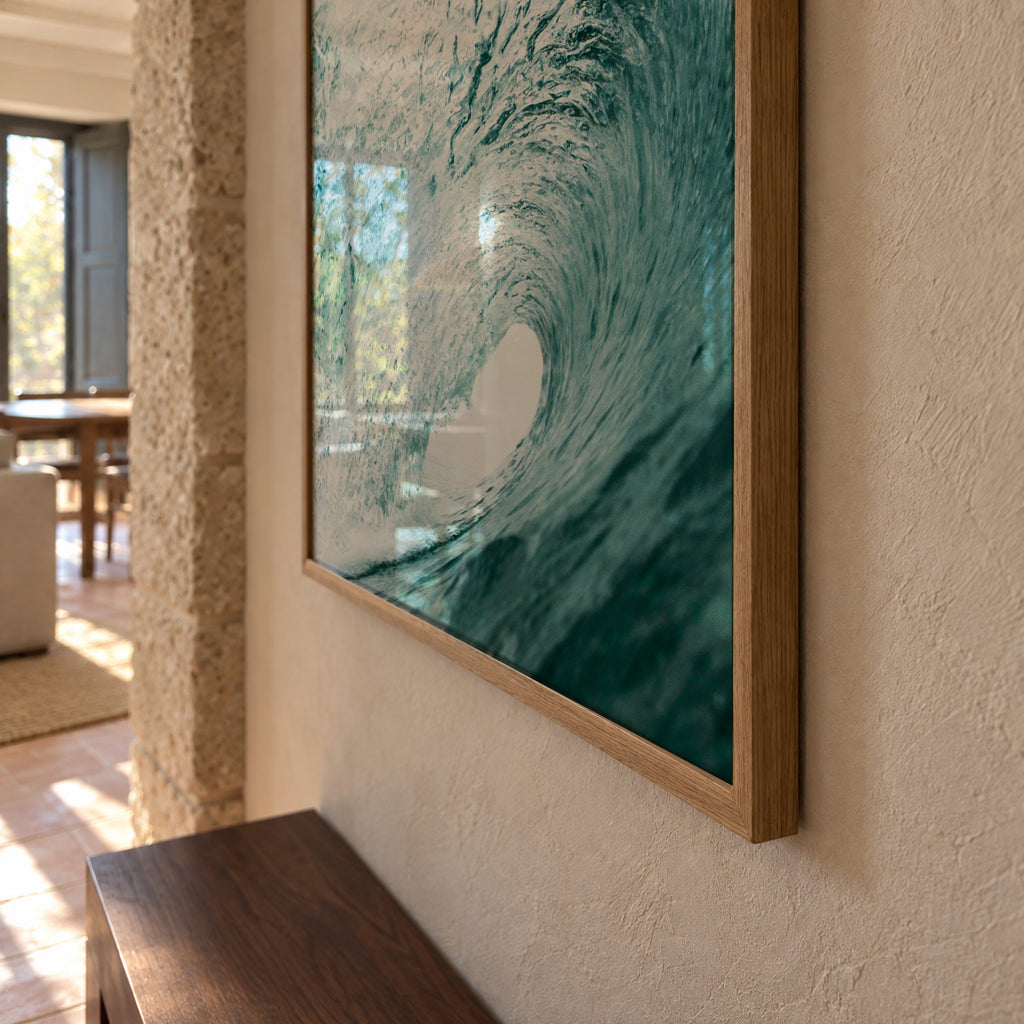Big ocean wave - Framed poster detail