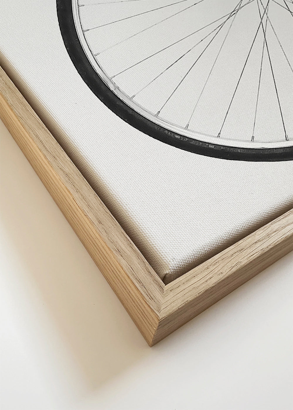 Sportkonst minimal cykelhjul