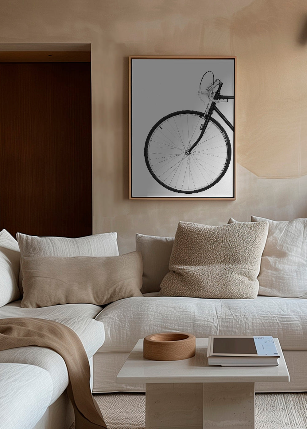 Sportkonst minimal cykelhjul