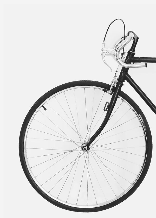 Sportkonst minimal cykelhjul