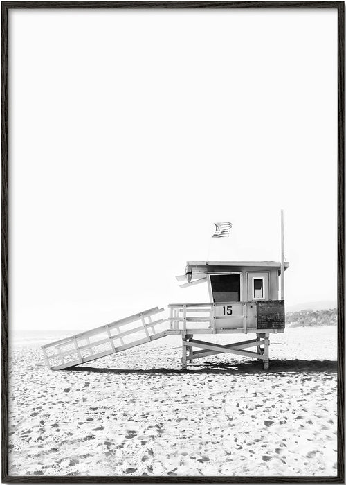 Svartvit strandkur nr 15