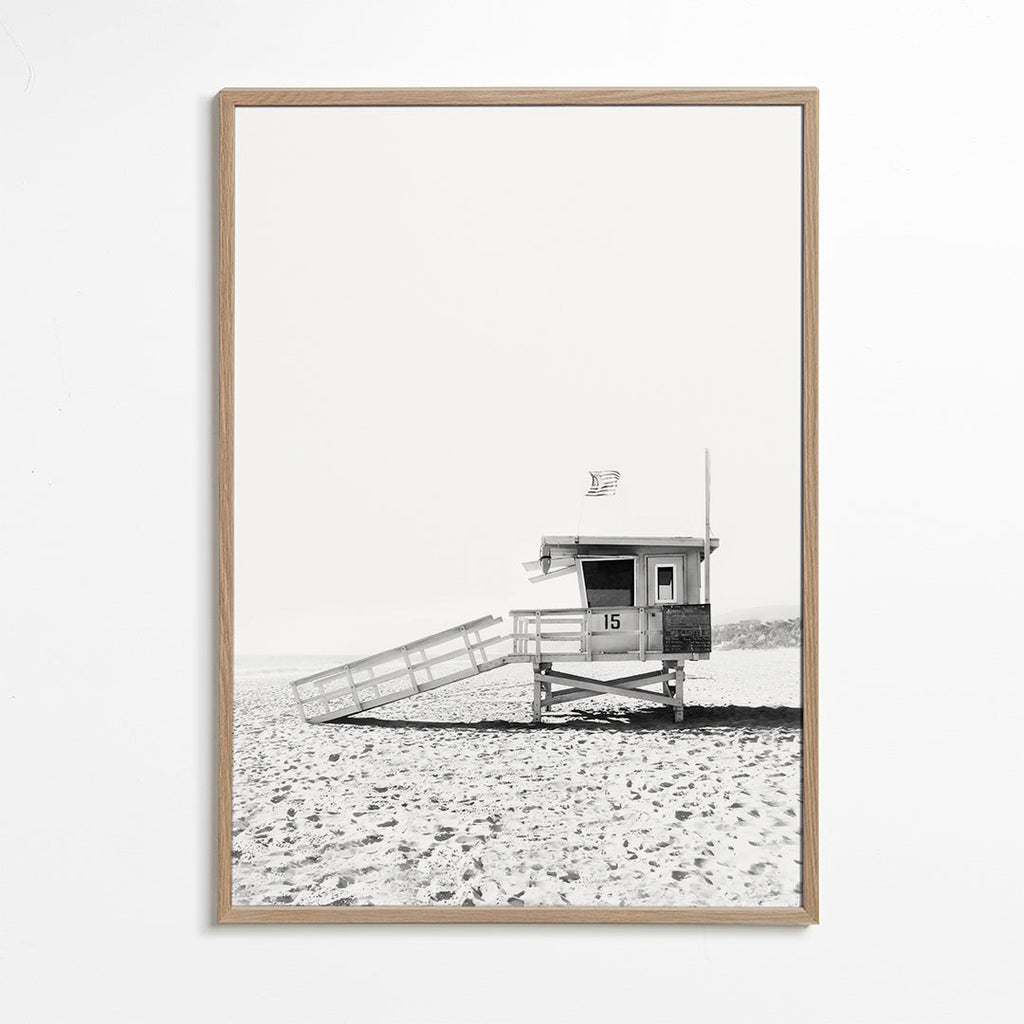 Svartvit strandkur nr 15