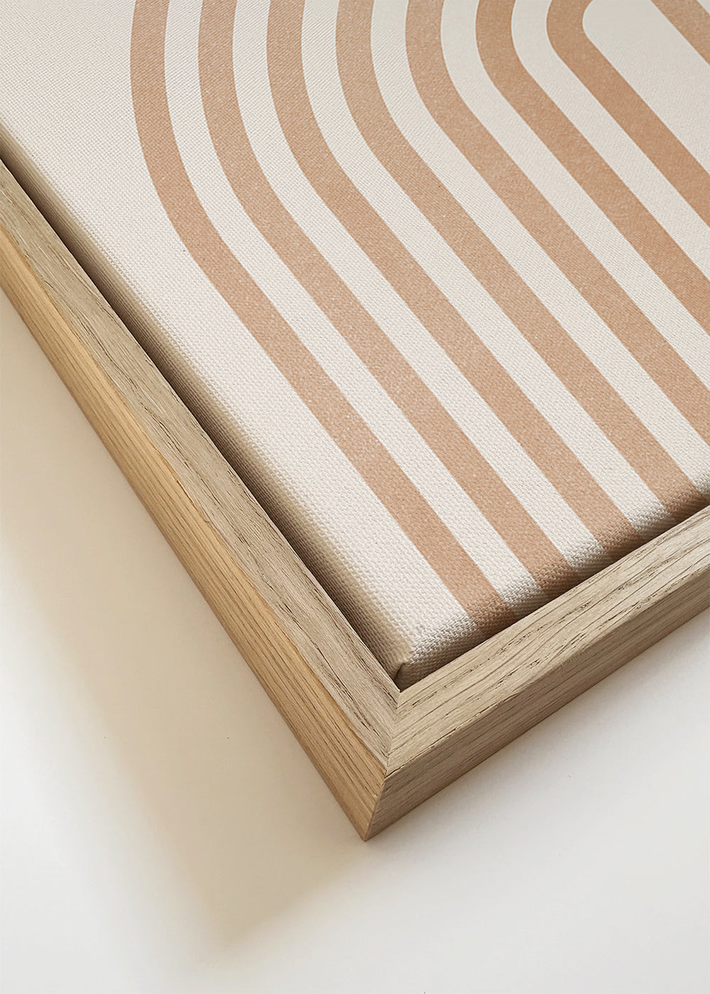 Geometrisk poster med minimalistiska bågar