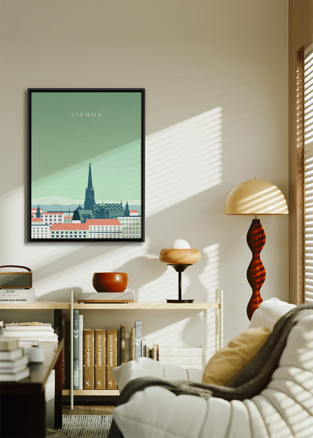 Kökskonst Vienna stiliserad i pastelltoner