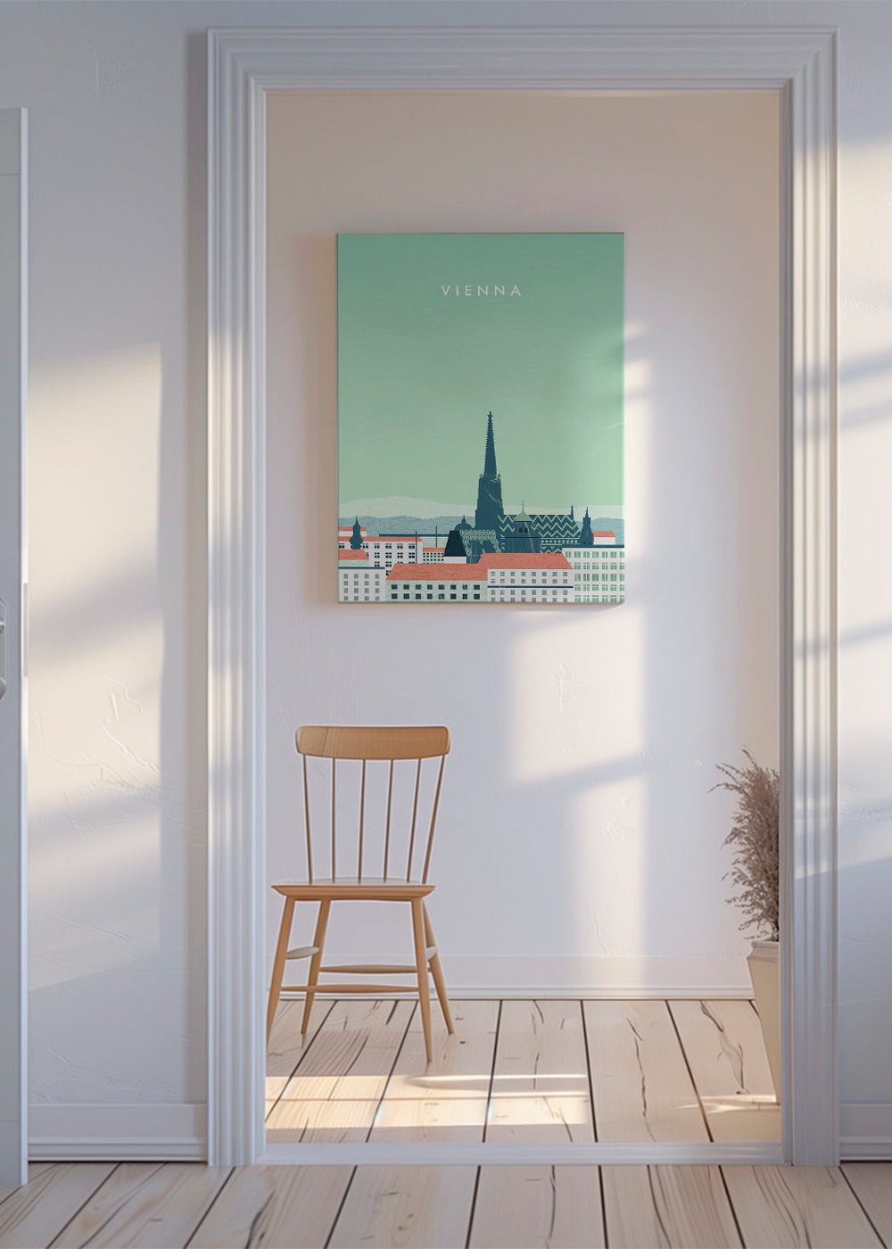 Kökskonst Vienna stiliserad i pastelltoner