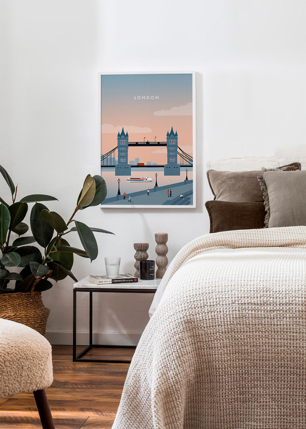 Stadskonst London bro illustration