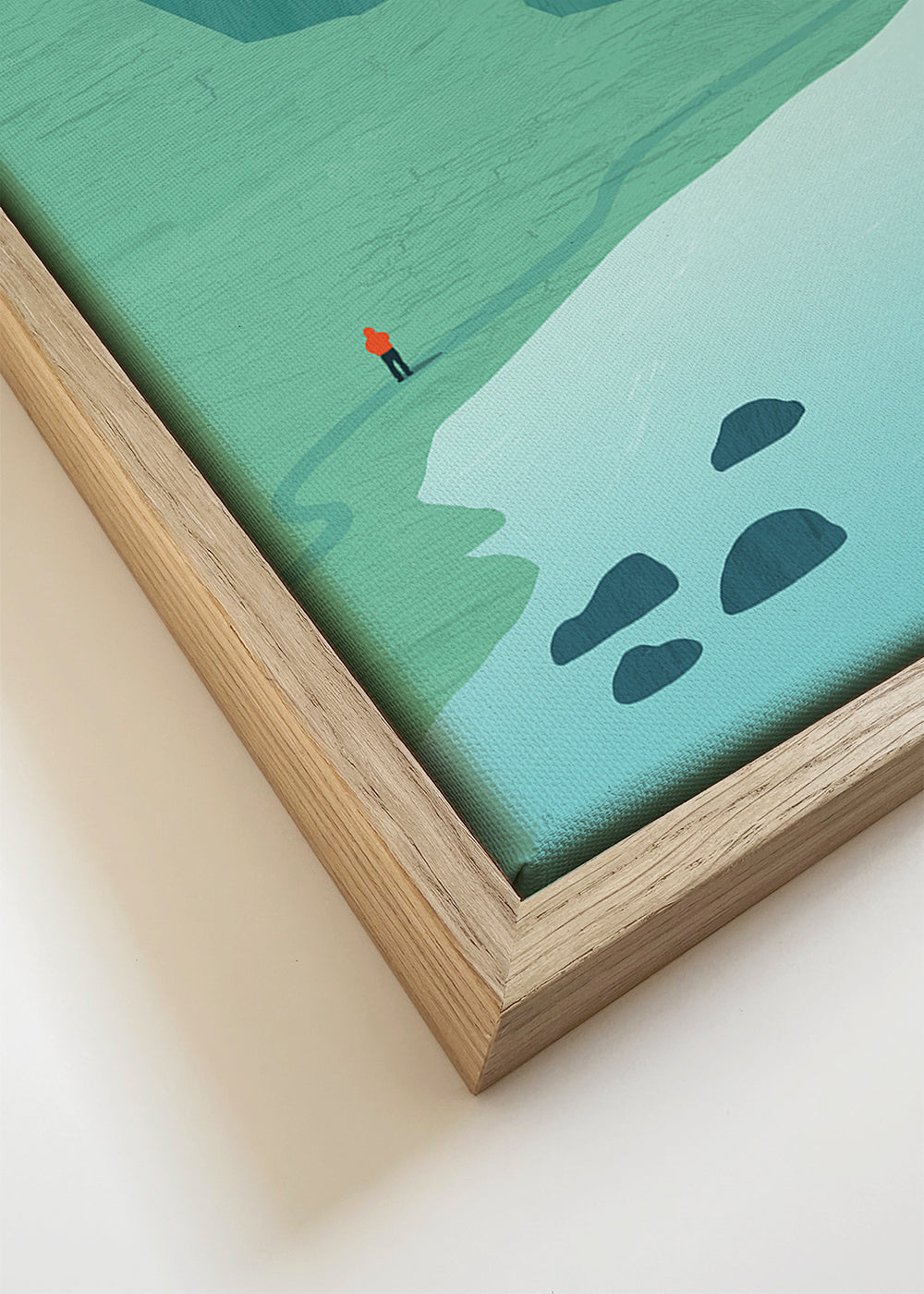 Landskapskonst: Island vattenfall