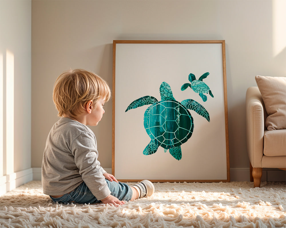 Sköldpaddsillustration
