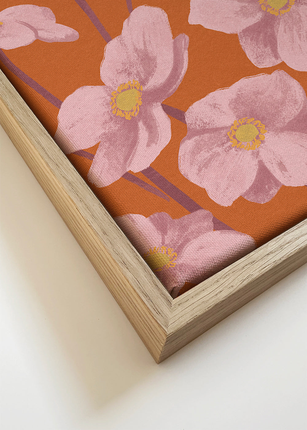 Botanisk poster Rosa anemon