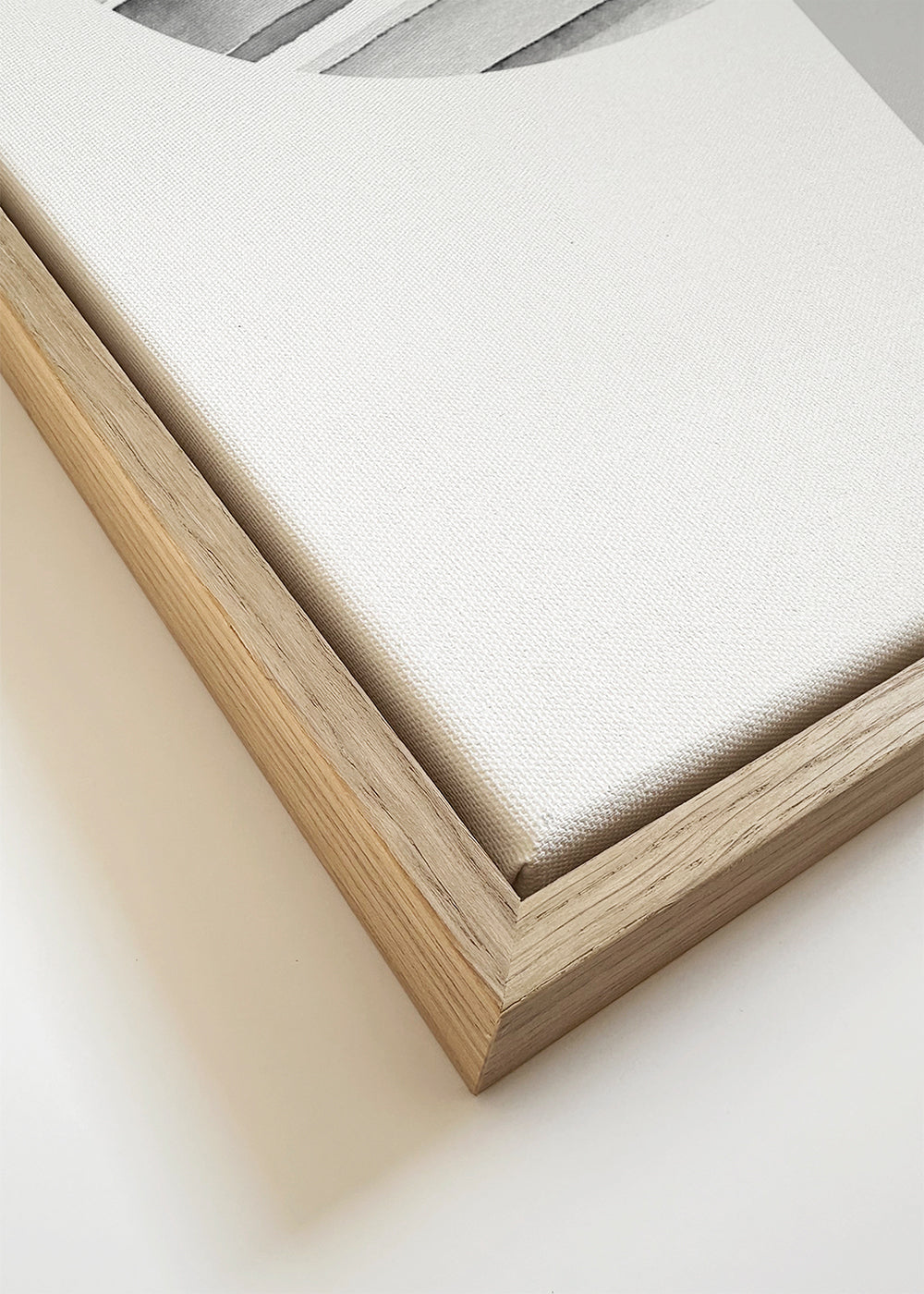 Geometrisk poster minimal med gyllene linjer