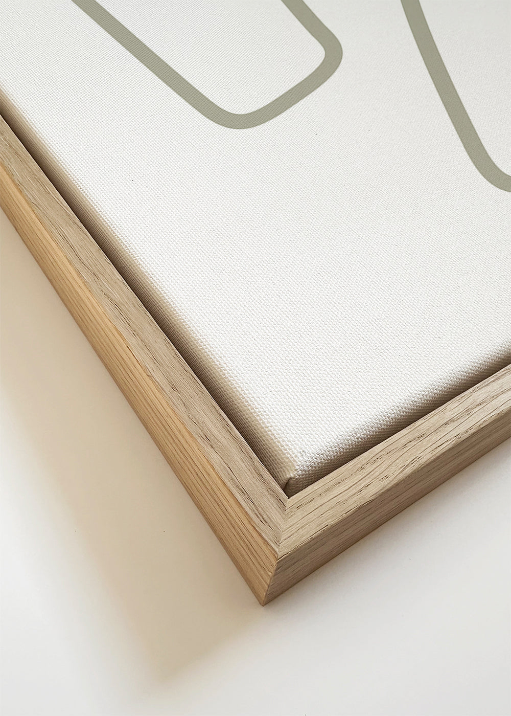 Minimalistisk design med organiska linjer