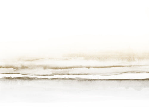 Landskap akvarell minimalistisk