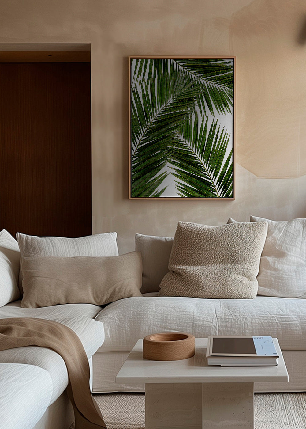Botanisk poster palmblad