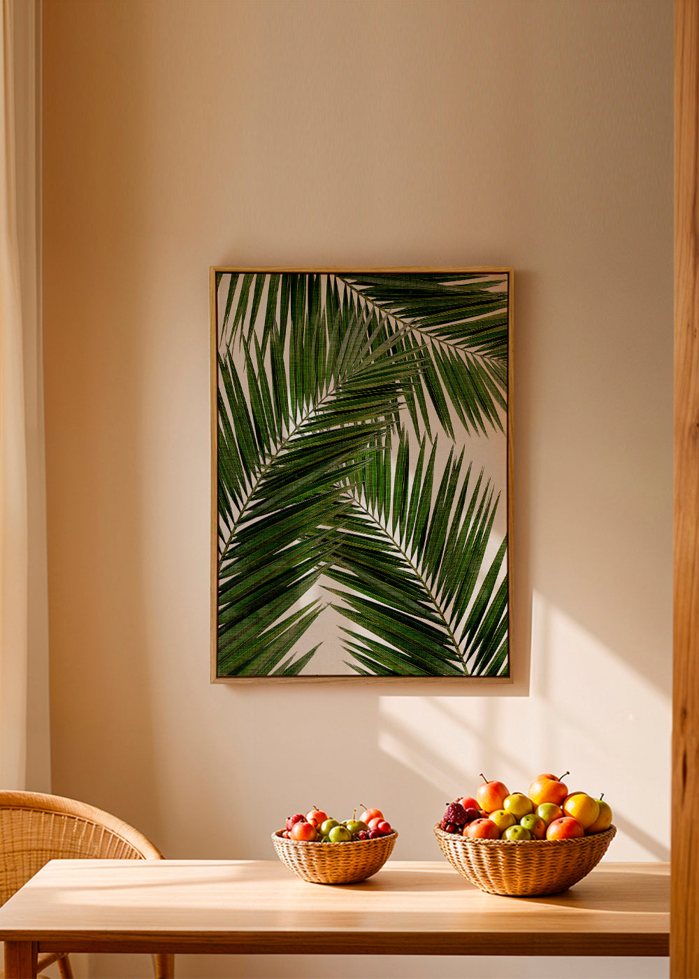 Botanisk poster palmblad
