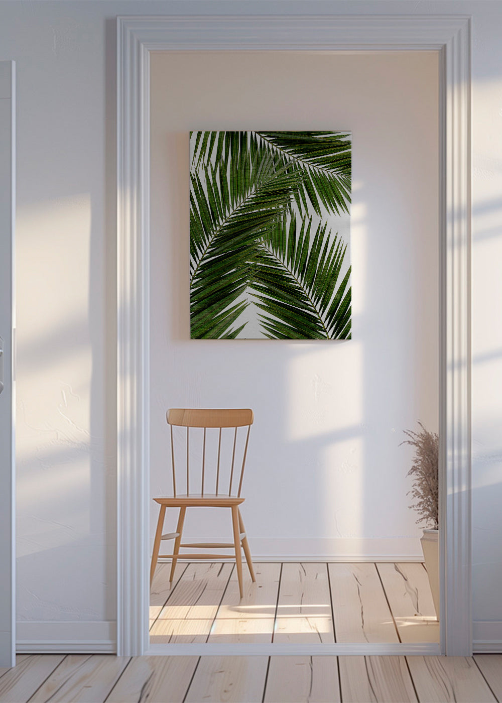 Botanisk poster palmblad