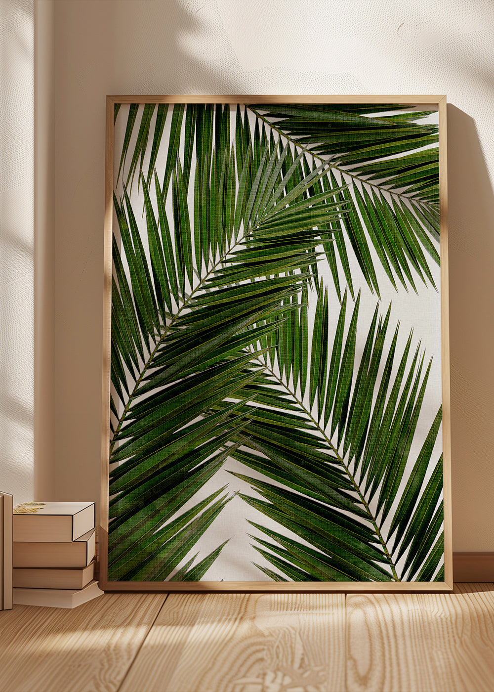 Botanisk poster palmblad