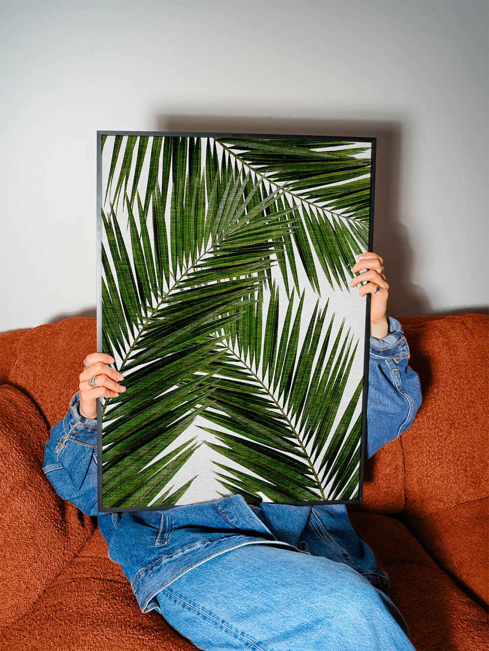 Botanisk poster palmblad
