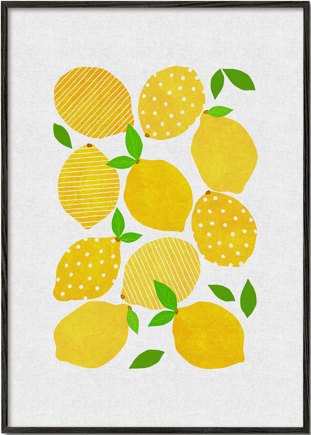 Kökskonst Citrusillustration