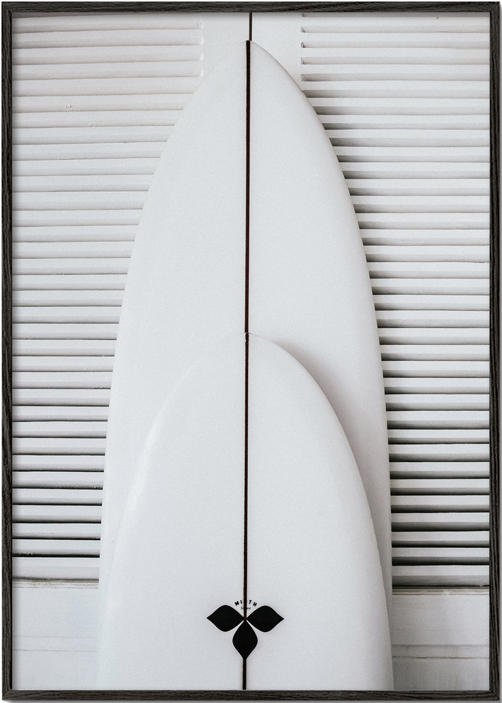 Sportkonst: minimalistiska surfbrädor
