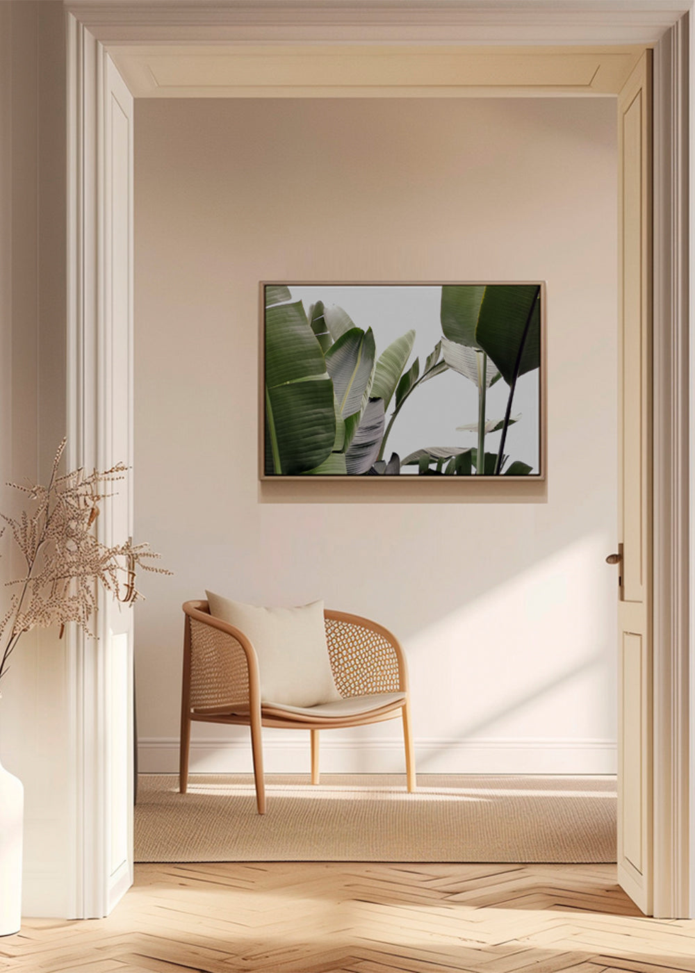 Botanisk poster palmblad