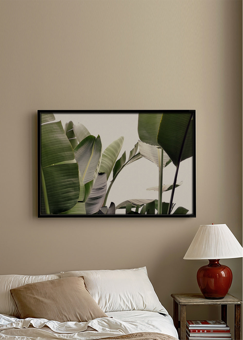 Botanisk poster palmblad
