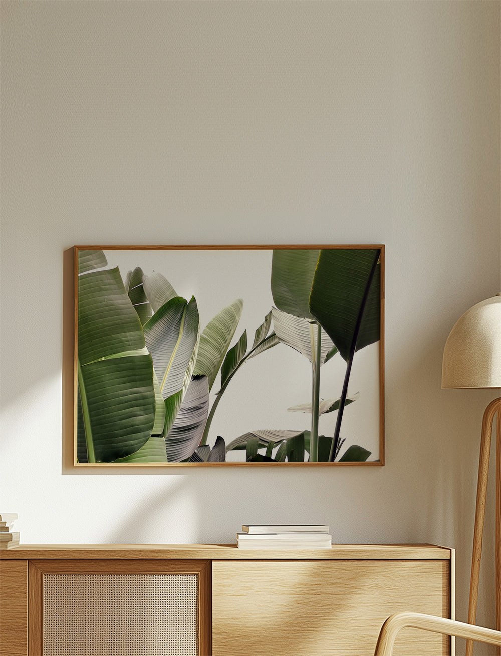 Botanisk poster palmblad
