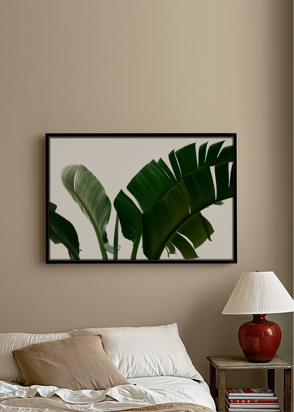 Botanisk poster palmblad