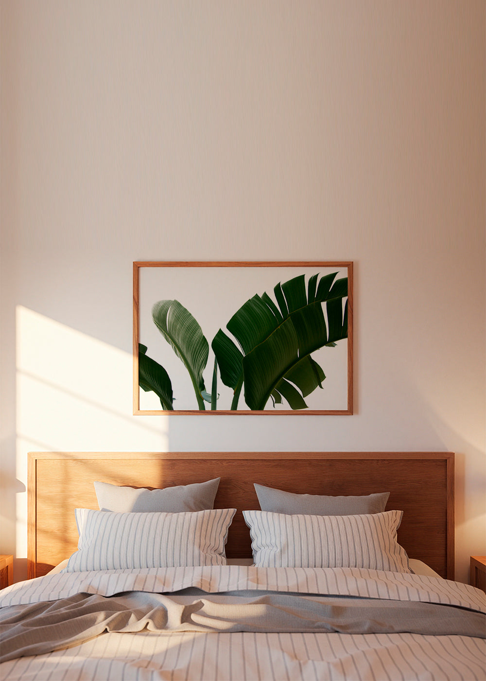 Botanisk poster palmblad