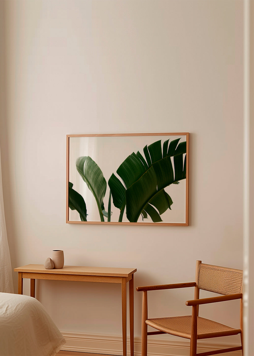Botanisk poster palmblad